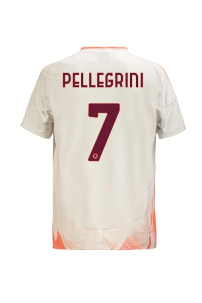 Fotbalové Dres AS Roma Lorenzo Pellegrini #7 Venkovní Oblečení 2024-25 Krátký Rukáv Fotbalové Dres AS Roma Lorenzo Pellegrini #7 Venkovní Oblečení 2024-25 Krátký Rukáv